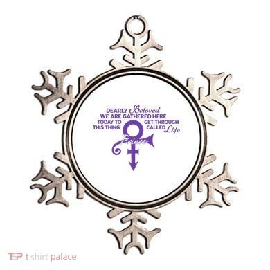 Dearly Beloved We Are Gathered Here Today To Get Through Ornament
