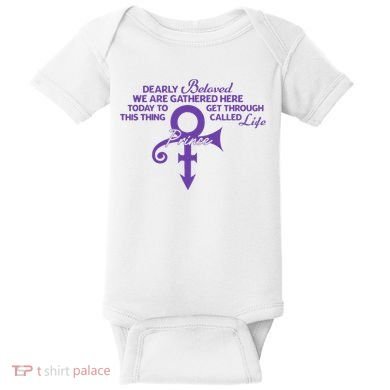 Dearly Beloved We Are Gathered Here Today To Get Through Baby Bodysuit