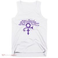 Dearly Beloved We Are Gathered Here Today To Get Through Tank Top thumb 0