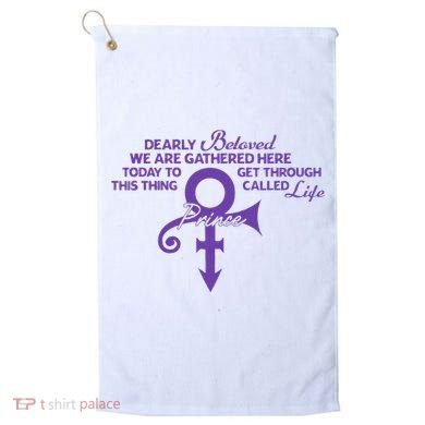 Dearly Beloved We Are Gathered Here Today To Get Through Golf Towel
