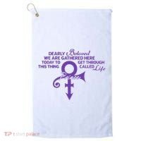Dearly Beloved We Are Gathered Here Today To Get Through Golf Towel thumb 0