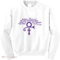 Dearly Beloved We Are Gathered Here Today To Get Through Kids Sweatshirt thumb 0