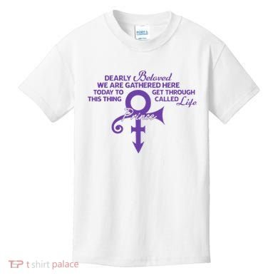 Dearly Beloved We Are Gathered Here Today To Get Through Kids T-Shirt