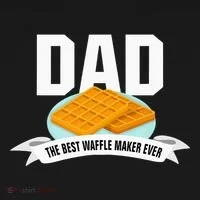 Dad Best Waffle Maker Ever Father's Day Bucket Hat thumb 4
