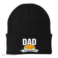 Dad Best Waffle Maker Ever Father's Day Beanie thumb 0