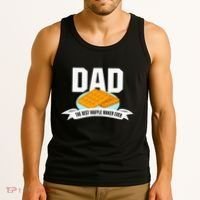 Dad Best Waffle Maker Ever Father's Day Tank Top thumb 3