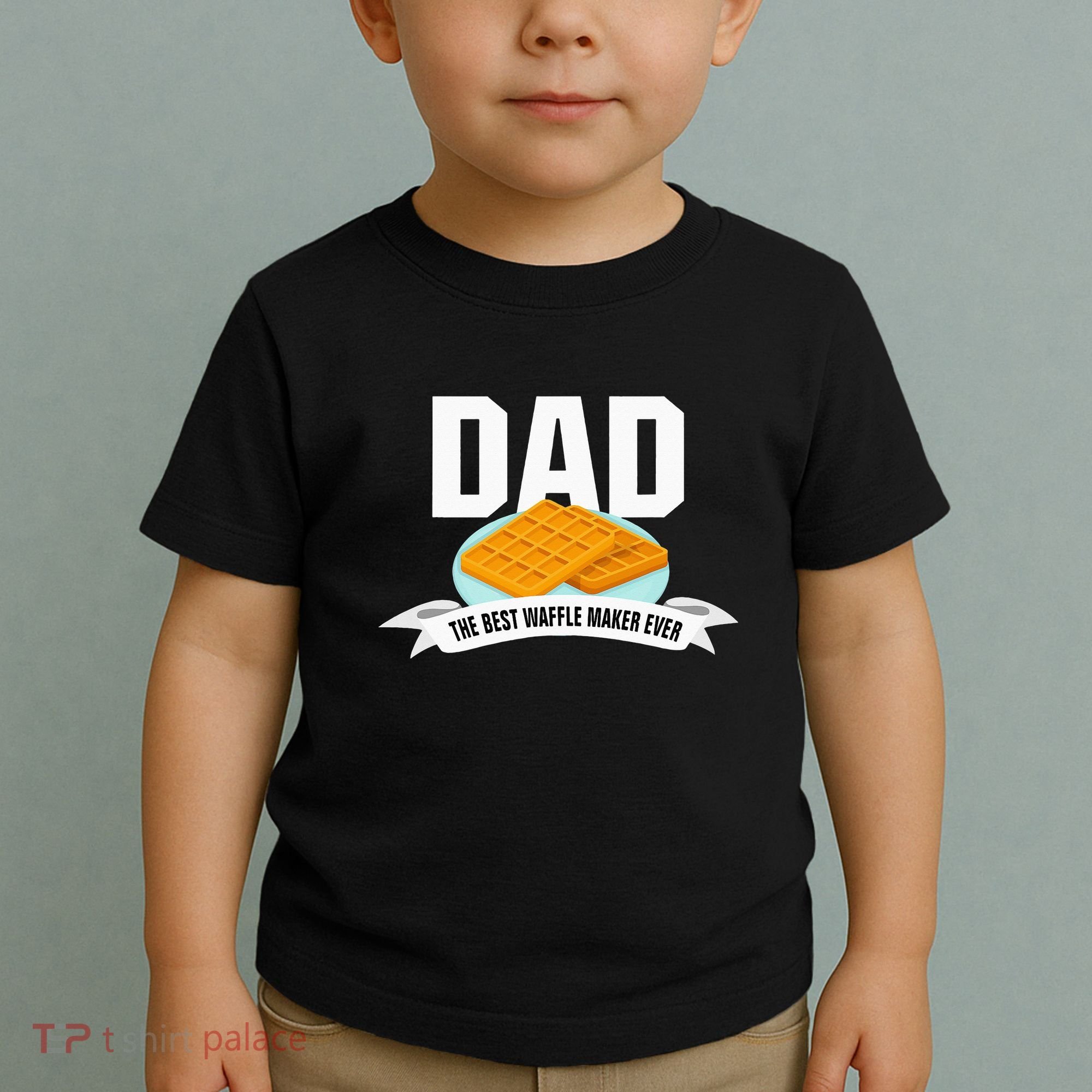 Dad Best Waffle Maker Ever Father's Day Toddler T-Shirt