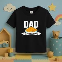 Dad Best Waffle Maker Ever Father's Day Toddler T-Shirt thumb 3
