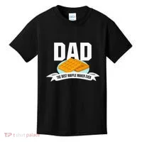 Dad Best Waffle Maker Ever Father's Day Kids T-Shirt thumb 0