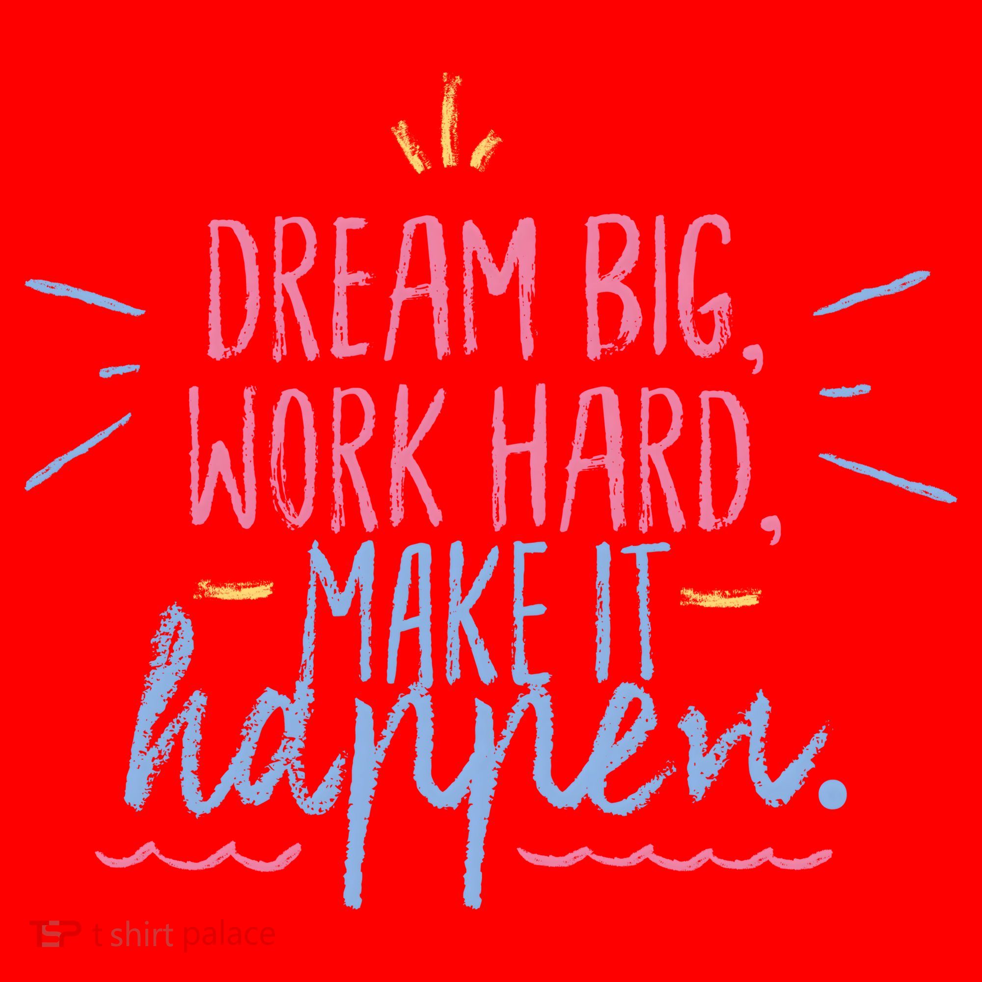 Dream Big Work Hard Make It Happen Quote Santa Hat