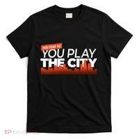 Detroit Baseball You Play Us You Play The City T-Shirt thumb 0