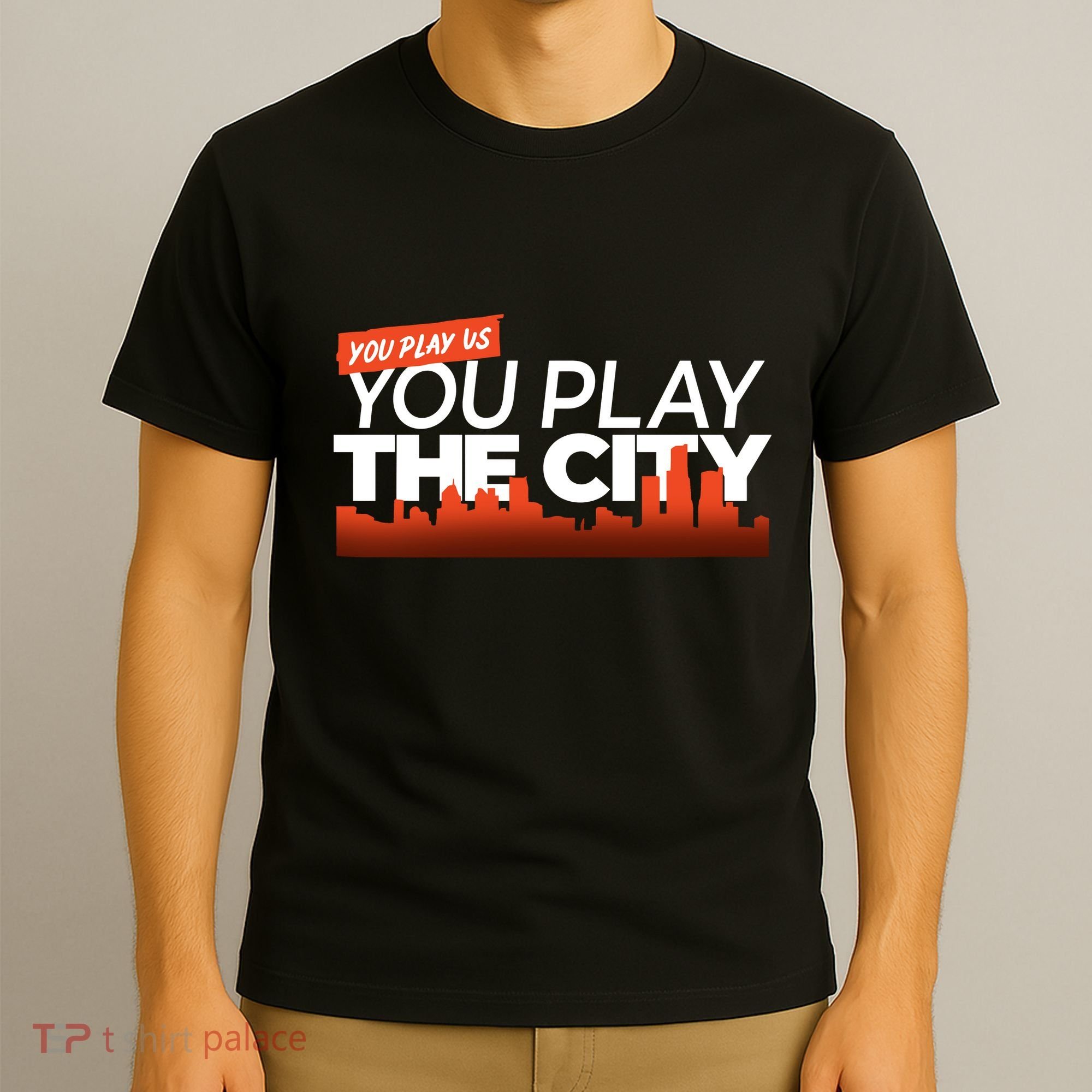 Detroit Baseball You Play Us You Play The City T-Shirt