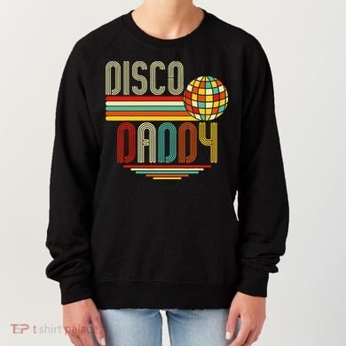 Disco Costume 70s Vintage Disco Daddy Women's Sweatshirt
