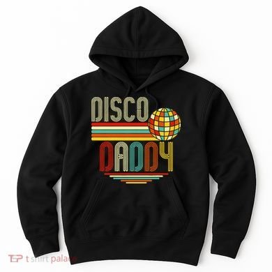 Disco Costume 70s Vintage Disco Daddy Hoodie