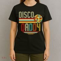 Disco Costume 70s Vintage Disco Daddy T-Shirt thumb 4