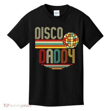 Disco Costume 70s Vintage Disco Daddy Kids T-Shirt