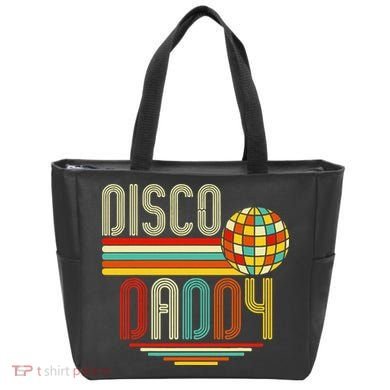 Disco Costume 70s Vintage Disco Daddy Tote Bag