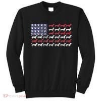 Dachshund Cute American Flag 4th Of July Gif Sweatshirt thumb 0