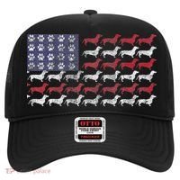 Dachshund Cute American Flag 4th Of July Gif Hat thumb 0