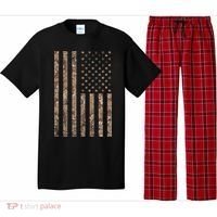 Desert Camo American Flag Military, Tactical Camouflage Usa Pajama Set thumb 0