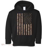 Desert Camo American Flag Military, Tactical Camouflage Usa Toddler Hoodie thumb 0