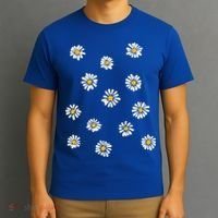 Daisies Chamomile And Marguerites Floral Vintage Daisy Flower Funny Gift T-Shirt thumb 3