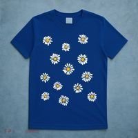 Daisies Chamomile And Marguerites Floral Vintage Daisy Flower Funny Gift T-Shirt thumb 5