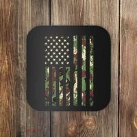 Desert Camo American Flag Military Tactical Camouflage Usa Coaster thumb 0