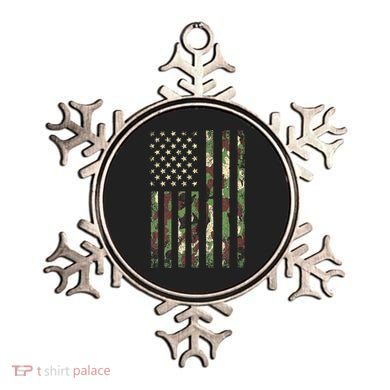 Desert Camo American Flag Military Tactical Camouflage Usa Ornament