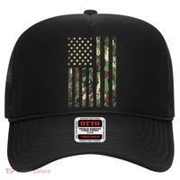 Desert Camo American Flag Military Tactical Camouflage Usa Hat thumb 0