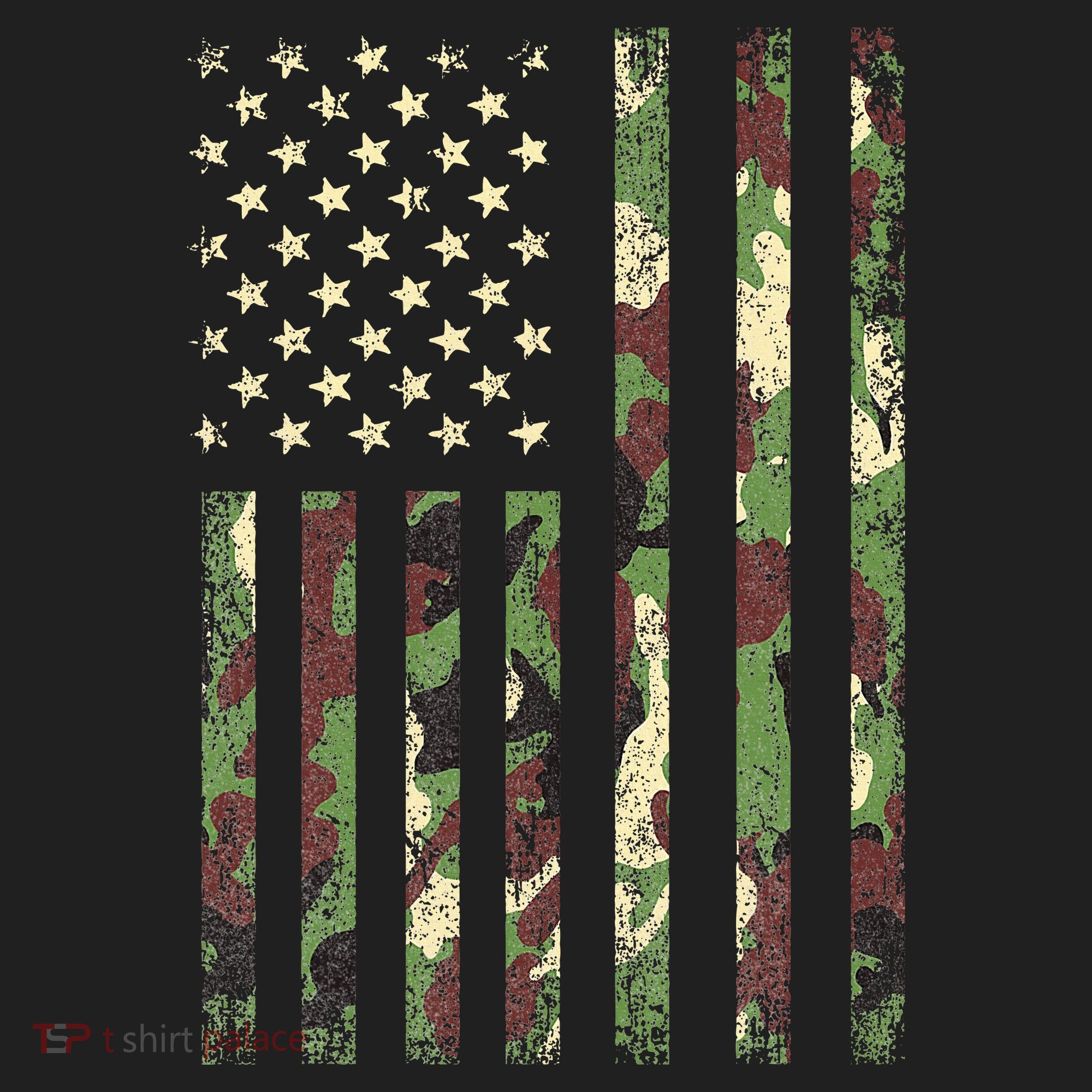 Desert Camo American Flag Military Tactical Camouflage Usa Hat