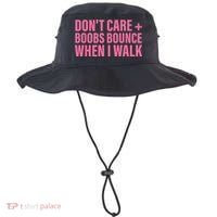 Dont Care Boobs Bounce When I Walk Quote Bucket Hat thumb 0