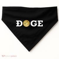 Dogecoin Cryptocurrency Blockchain Shiba Inu Doge Dogecoin USA-Made Doggie Bandana thumb 0