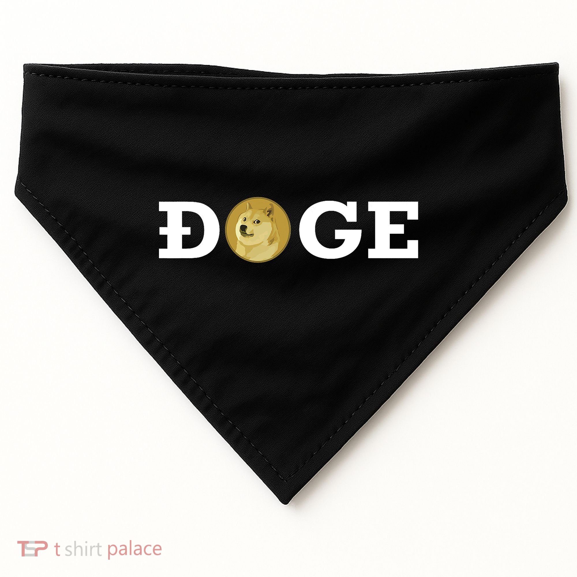 Dogecoin Cryptocurrency Blockchain Shiba Inu Doge Dogecoin USA-Made Doggie Bandana