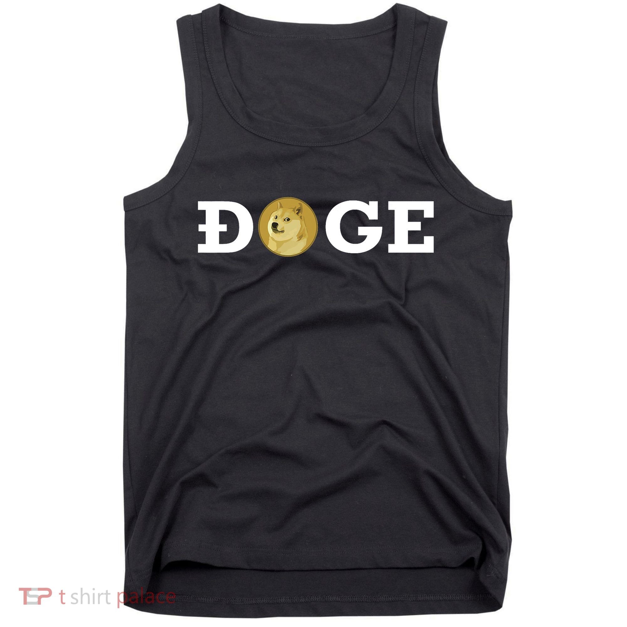 Dogecoin Cryptocurrency Blockchain Shiba Inu Doge Dogecoin Tank Top