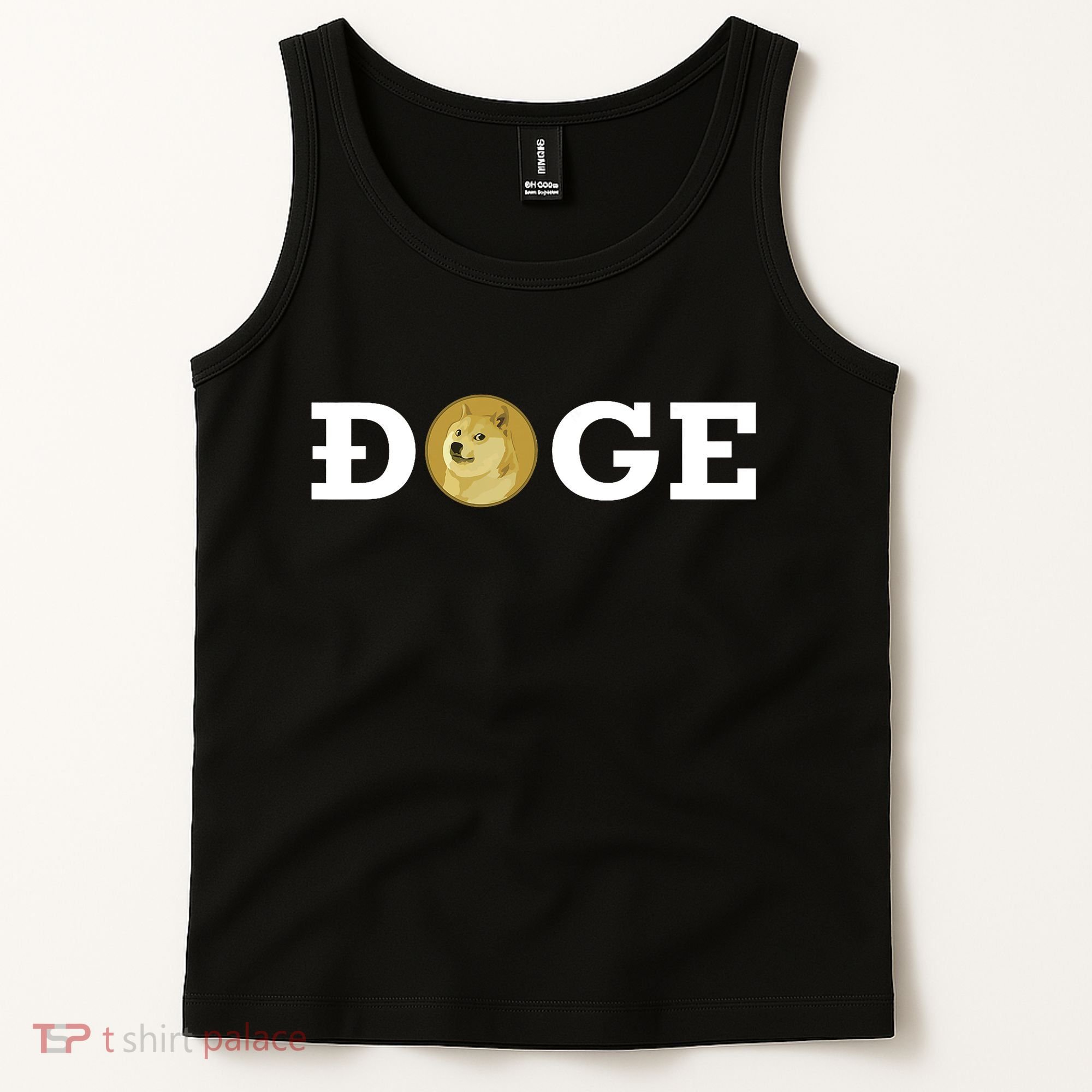 Dogecoin Cryptocurrency Blockchain Shiba Inu Doge Dogecoin Tank Top