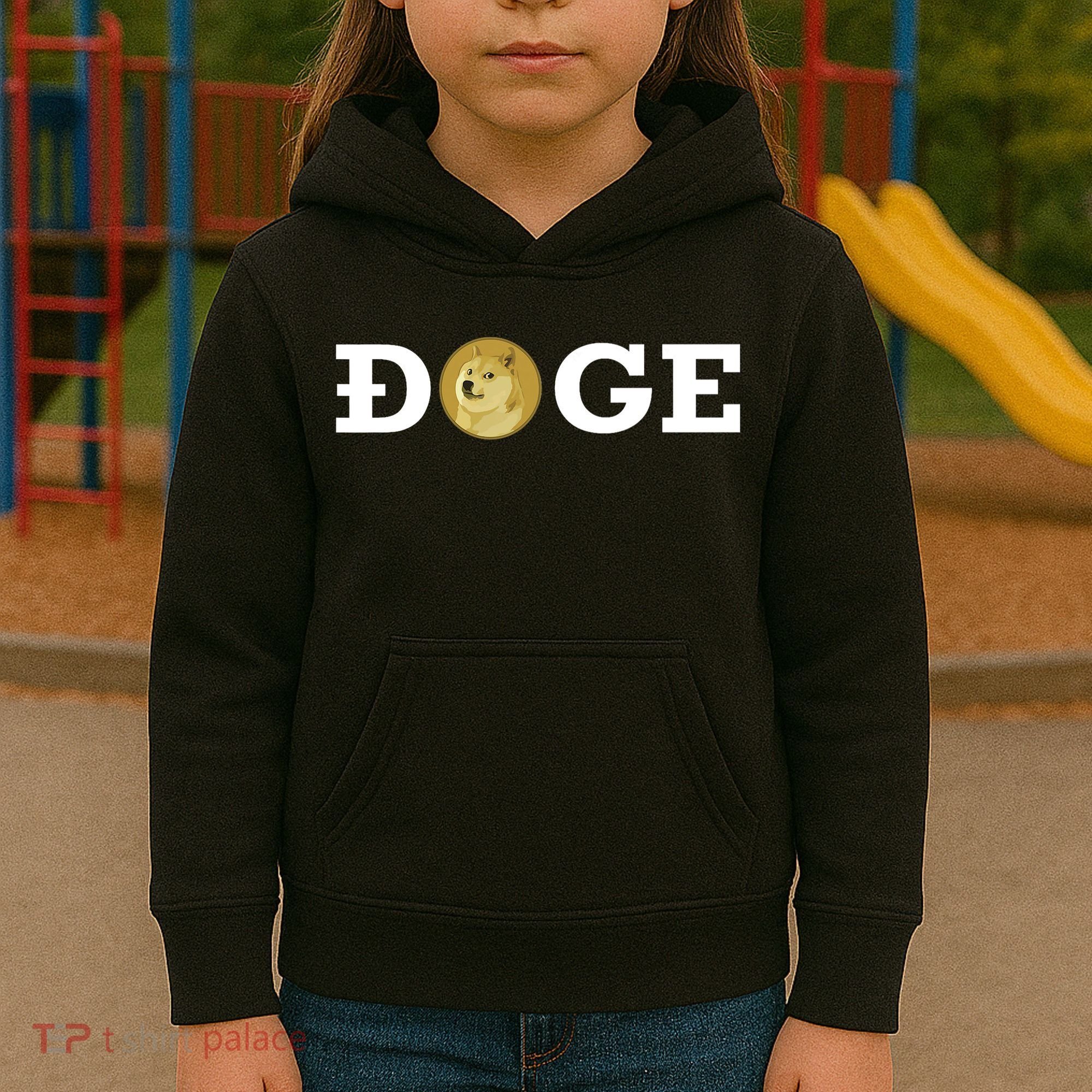 Dogecoin Cryptocurrency Blockchain Shiba Inu Doge Dogecoin Kids Hoodie