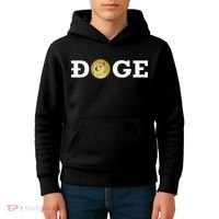 Dogecoin Cryptocurrency Blockchain Shiba Inu Doge Dogecoin Kids Hoodie thumb 4