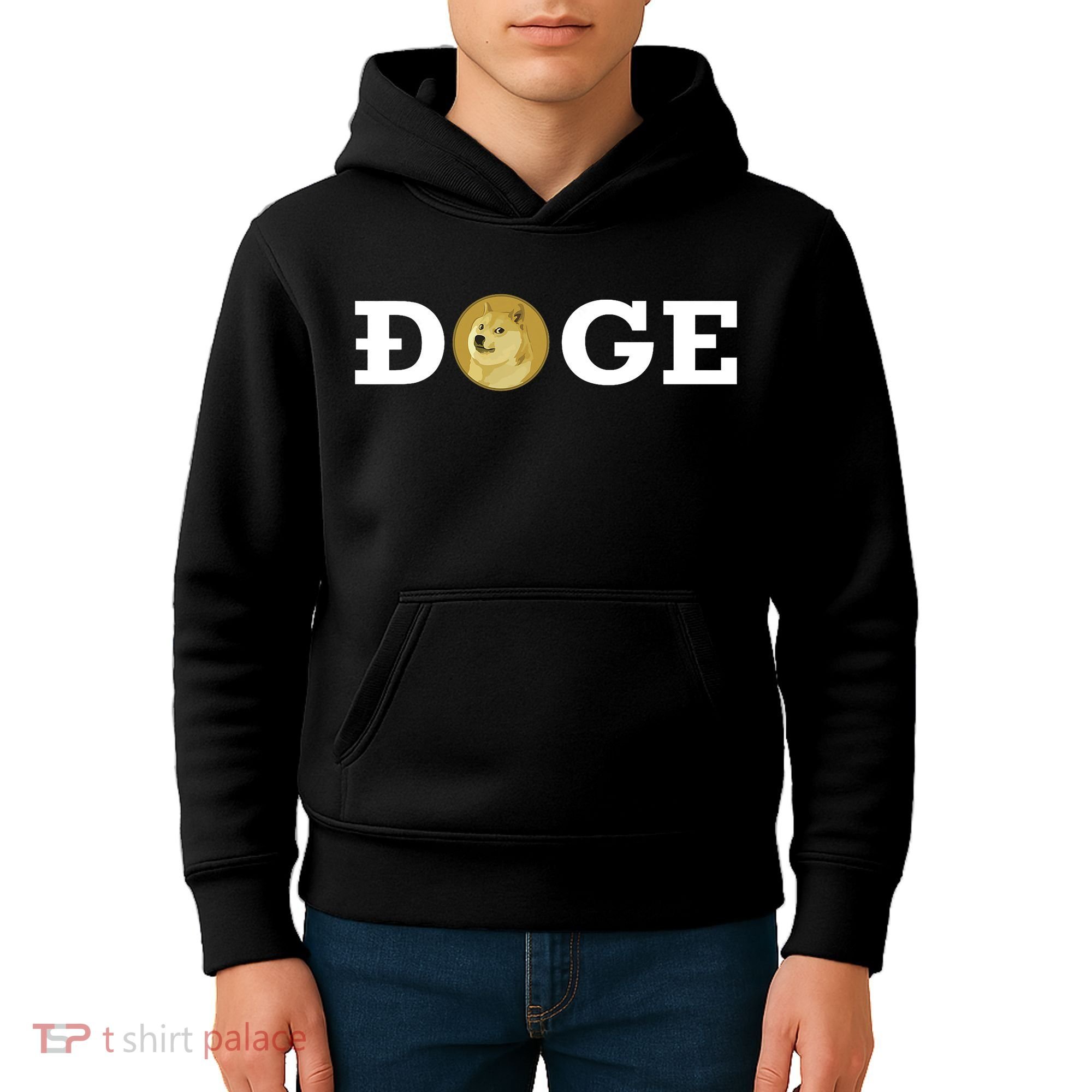 Dogecoin Cryptocurrency Blockchain Shiba Inu Doge Dogecoin Kids Hoodie