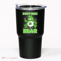 Dont Care Bear Smoking Weed Cannabis Marijuana 4 20 Stoner Gift 2 Tumbler thumb 0