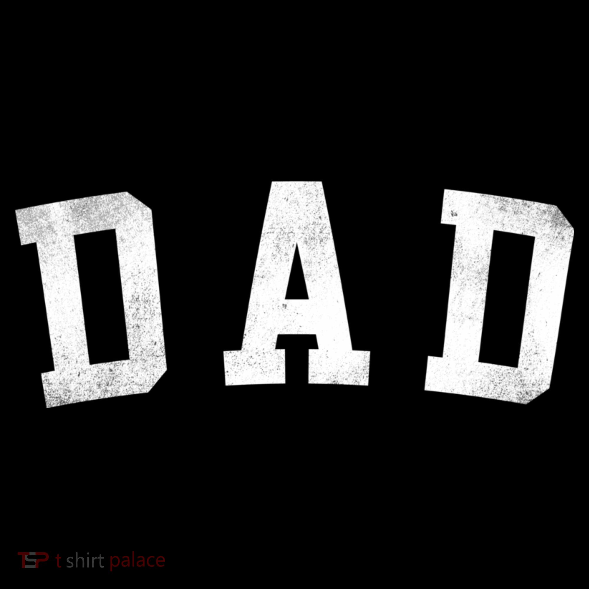 Dad Classic Bold Font FatherS Day Dad Baby Bodysuit