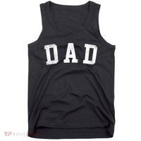 Dad Classic Bold Font FatherS Day Dad Tank Top thumb 0