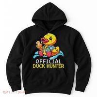Duck Cruise Boa Funny Rubber Duck Hunting Squad Hoodie thumb 0