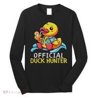 Duck Cruise Boa Funny Rubber Duck Hunting Squad Long Sleeve Shirt thumb 0