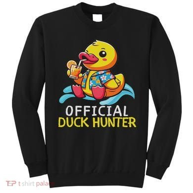 Duck Cruise Boa Funny Rubber Duck Hunting Squad Sweatshirt