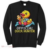Duck Cruise Boa Funny Rubber Duck Hunting Squad Sweatshirt thumb 0