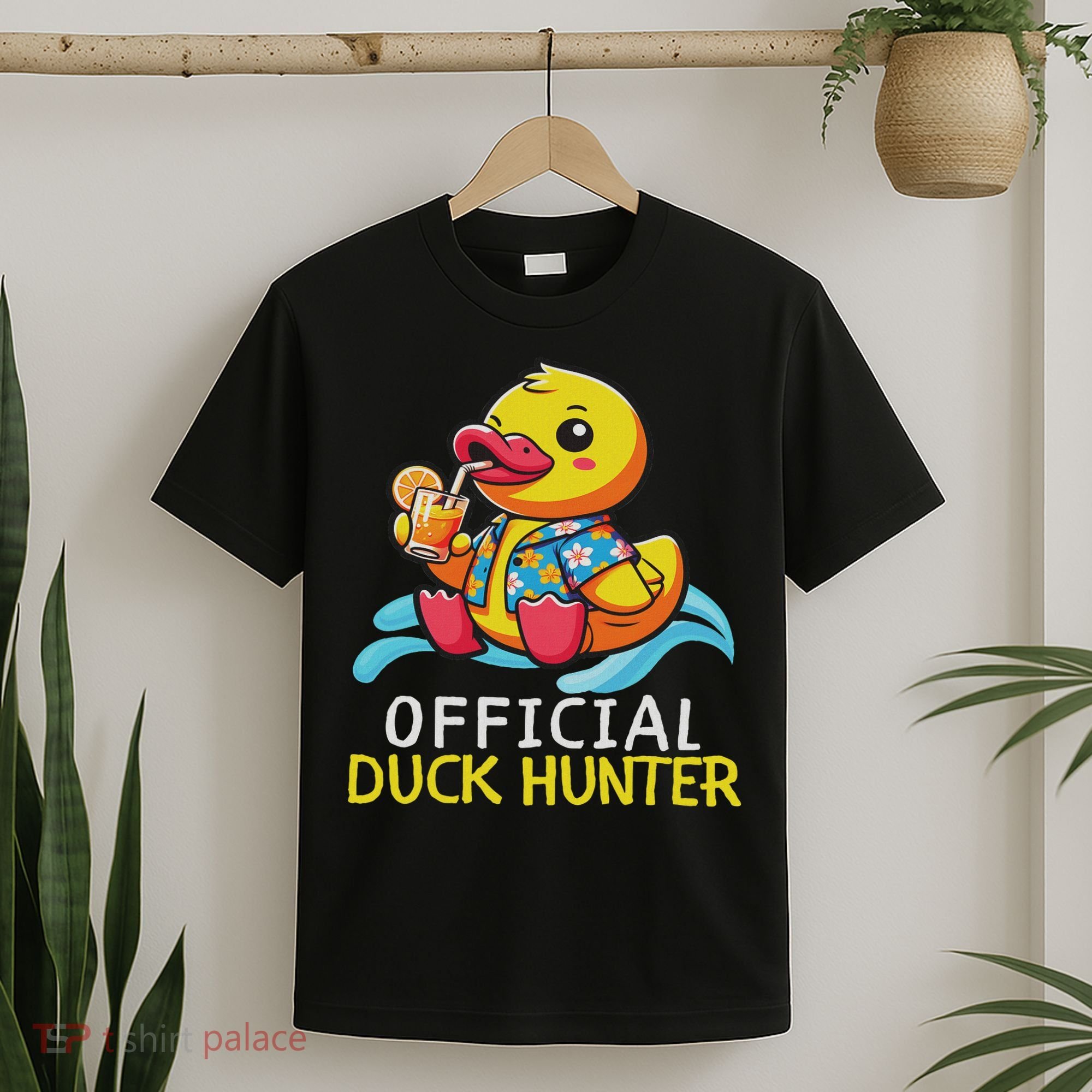 Duck Cruise Boa Funny Rubber Duck Hunting Squad T-Shirt