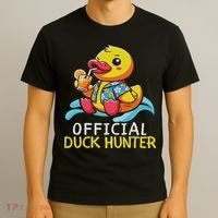 Duck Cruise Boa Funny Rubber Duck Hunting Squad T-Shirt thumb 3