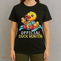 Duck Cruise Boa Funny Rubber Duck Hunting Squad T-Shirt thumb 4