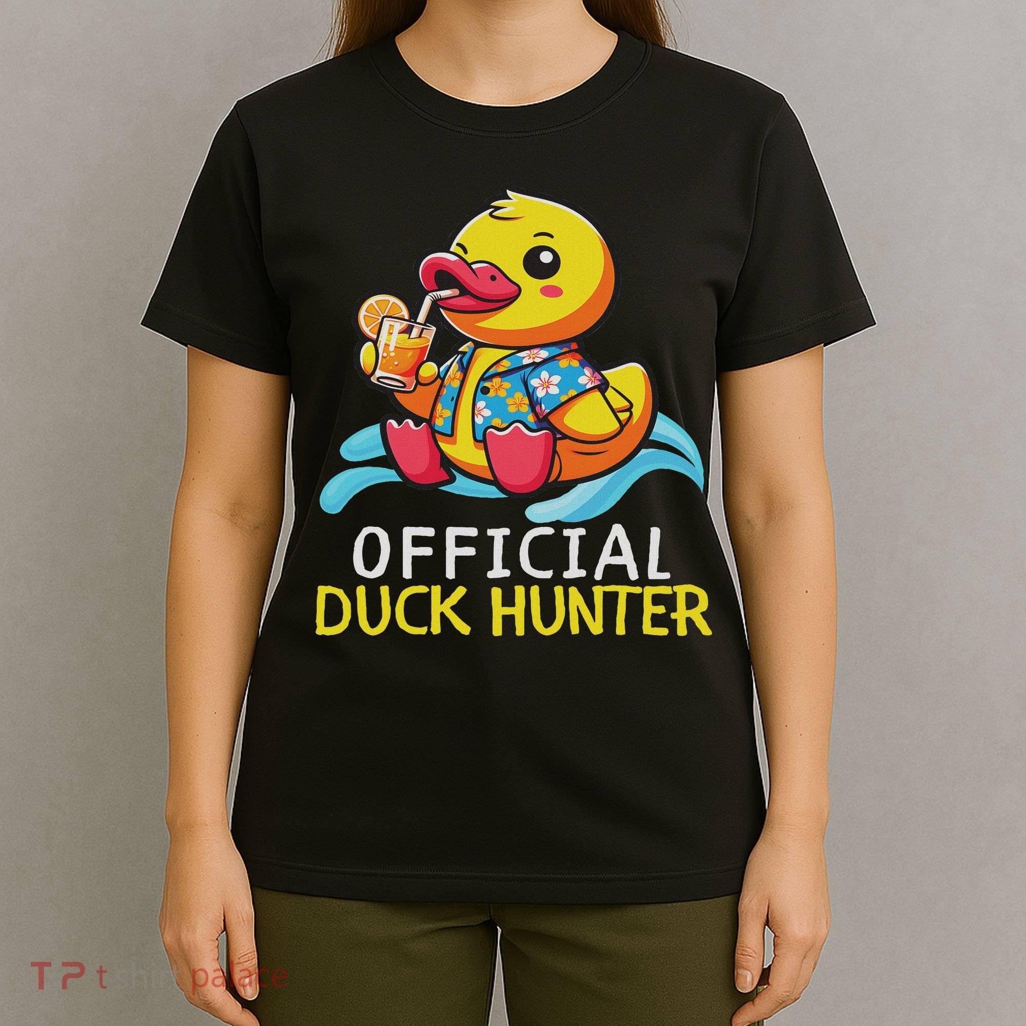 Duck Cruise Boa Funny Rubber Duck Hunting Squad T-Shirt